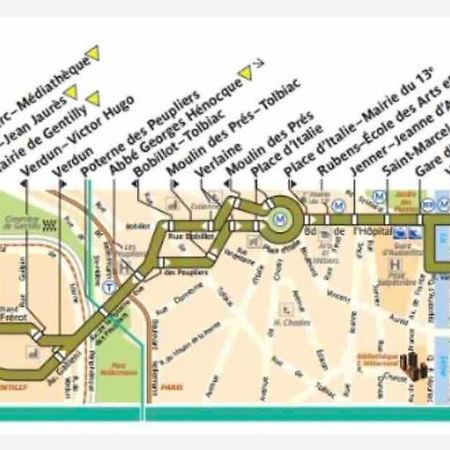 Beau T3 A Arcueil A 3 Min Rer B « Laplace » ภายนอก รูปภาพ