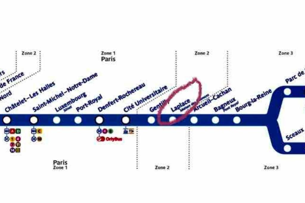 Beau T3 A Arcueil A 3 Min Rer B « Laplace » ภายนอก รูปภาพ